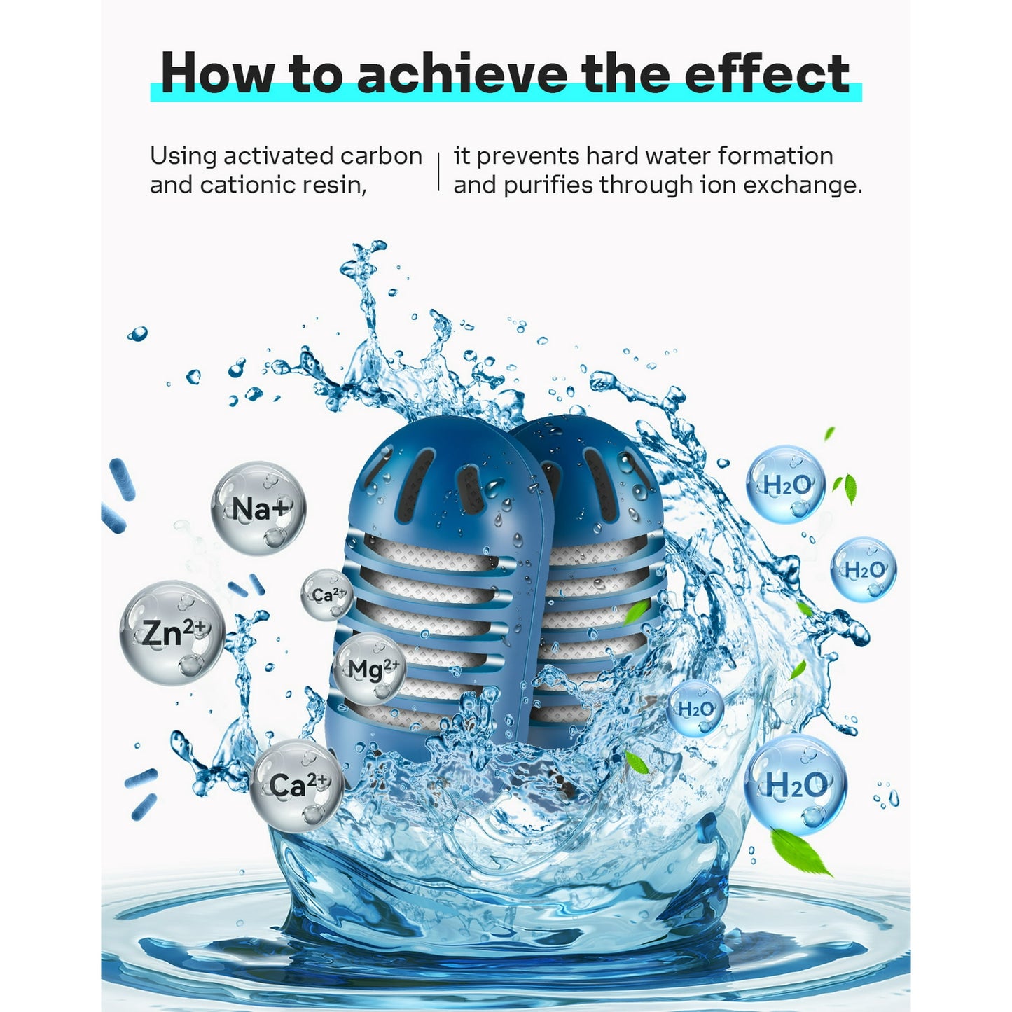 Demineralization Cartridge for Ultrasonic Humidifiers, Humidifier Filter Replacements,Prevents Hard Water Build-Up, Filters Mineral Deposits, 20 Count