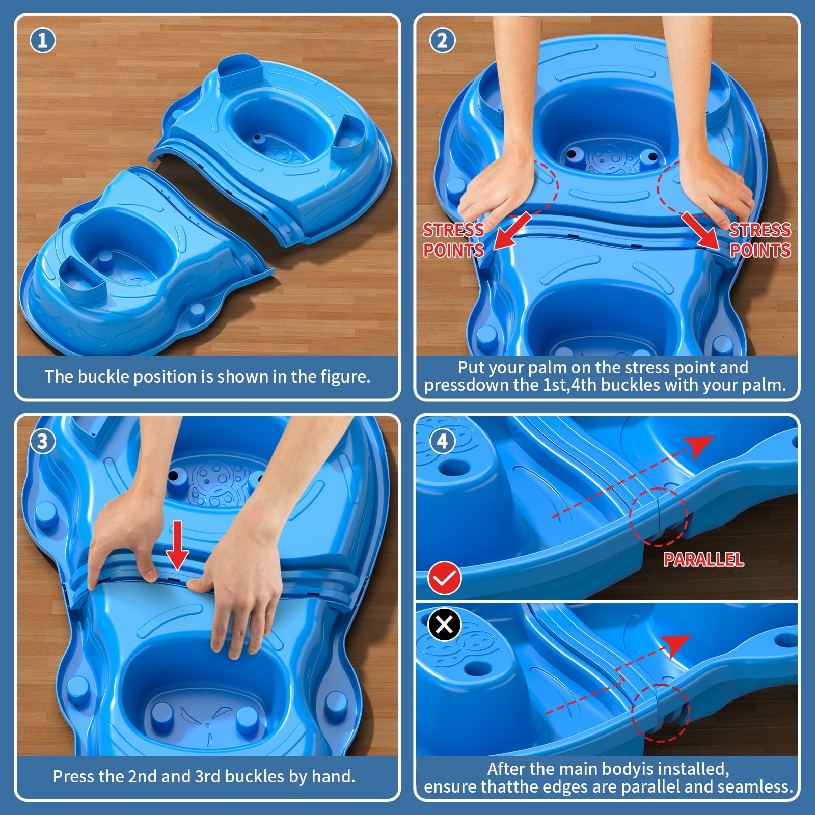 Dinosaur Planet Kids Sand Water Table for Toddlers, 3-Tier Sand and Water Play Table Toys for Toddlers Kids, Activity Sensory Tables Outside Beach Toys for Toddler Boys Girls Age 1-3 3-5Gift