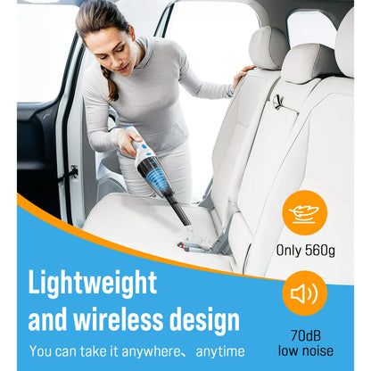 Loheer Handheld Vacuum Cordless, 9.5KPA Hand Vacuum Cleaner, Portable Lightweight for Home Car Pet, New