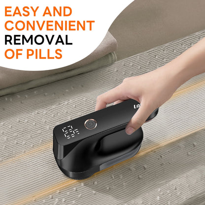 Loheer Fabric Shaver, Electric Lint Remover, Lint Shaver, Sweater Defuzzer with LED Display