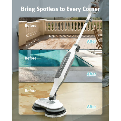 Upgraded Mop Pad Replacement Brush Heads for Shark Steam Mop Pads, Compatible with Shark S7000/S7001/S8001, For Deep Cleaning Hard Floors, 2 pcs