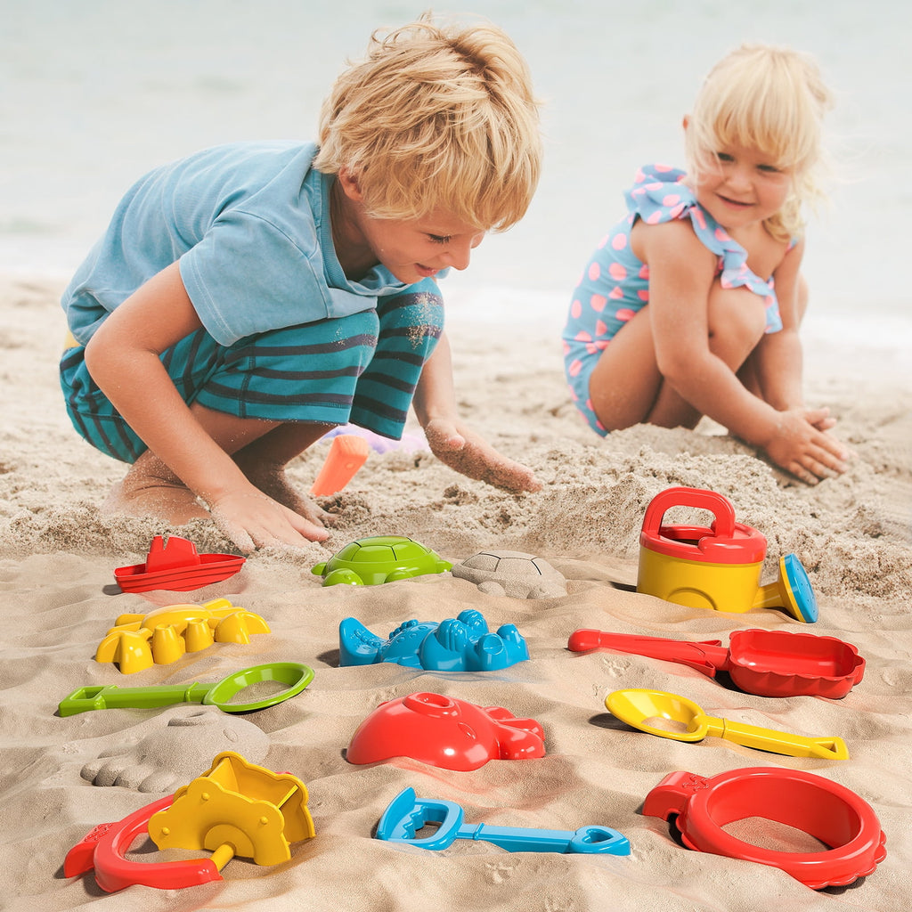 Dinosaur Planet Kids Sand Water Table 4-Tier Sand And Water Play Table Toys For Toddlers Kids, Activity Sensory Tables Outside Beach Toys Boys Girls Gift